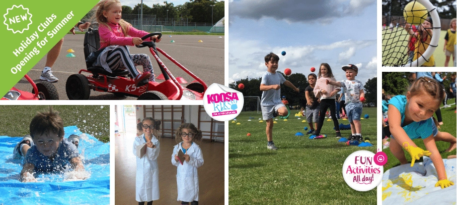 KOOSA Kids are Delighted to Announce the Opening of Three NEW Holiday Clubs for Summer 2022 in Epsom, Haslemere and Godalming!