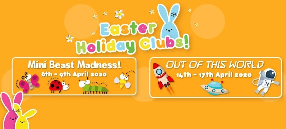 KOOSA Kids Easter Holiday Clubs, 6th to 17th April 2020. High quality, affordable childcare & FUN. All 4-13 year-olds invited.